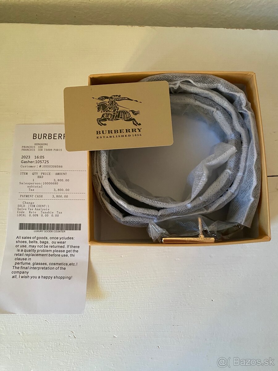 Burbery opasok - 6
