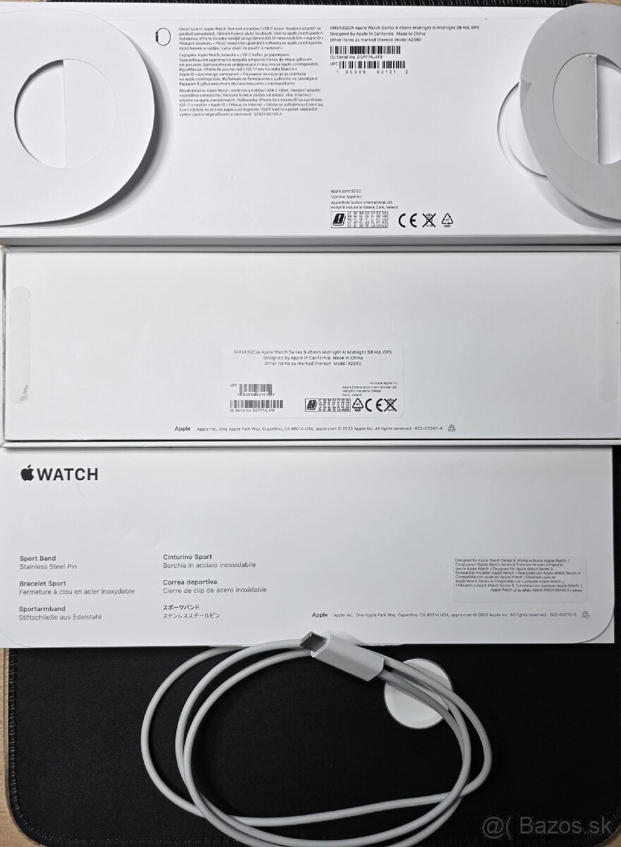 Apple Watch series9 45mm Veľmi pekny stav - 6
