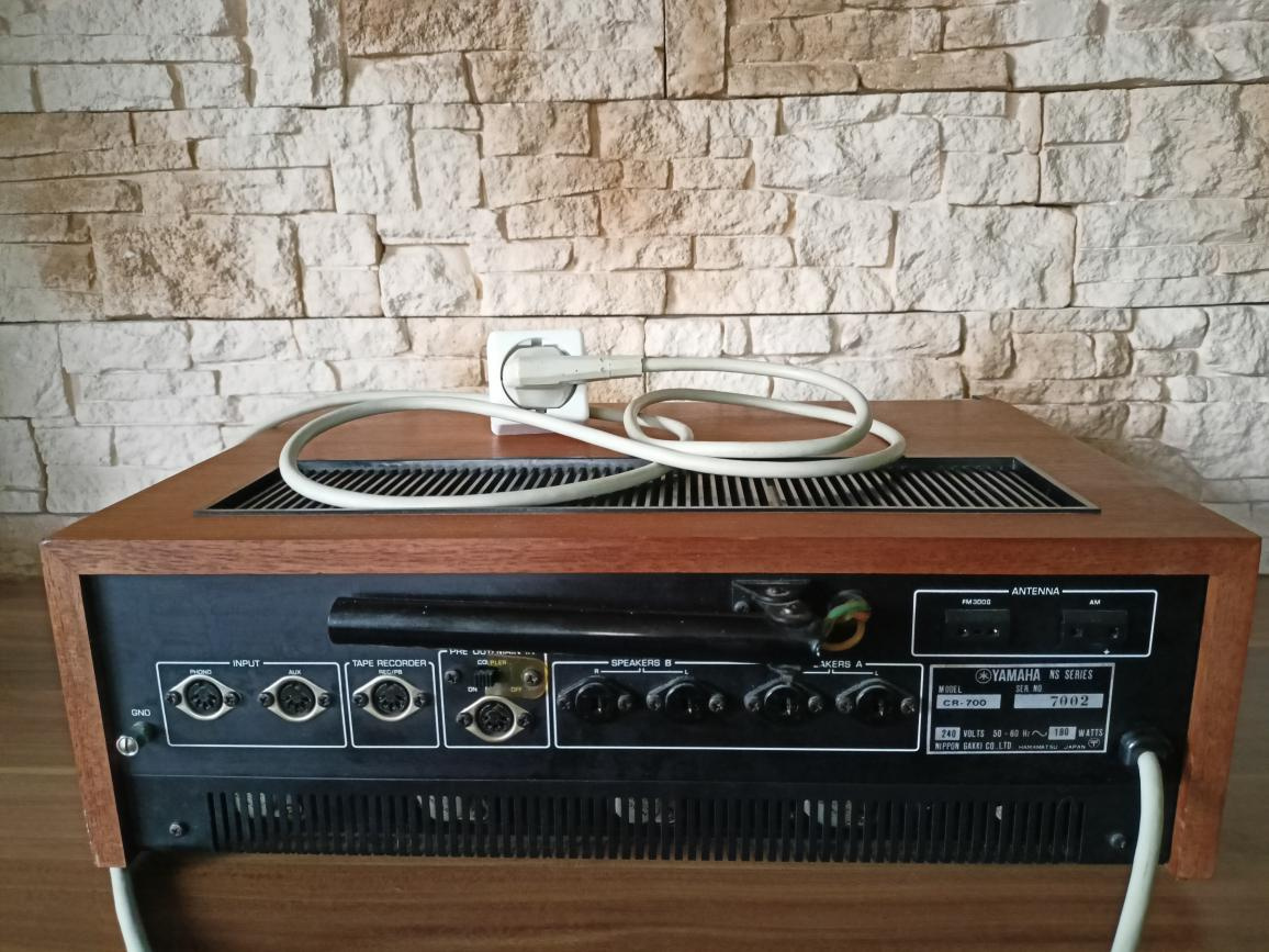 ♫ Pěkný vintage stereo receiver YAMAHA CR-700 - JAPAN ♫ - 6
