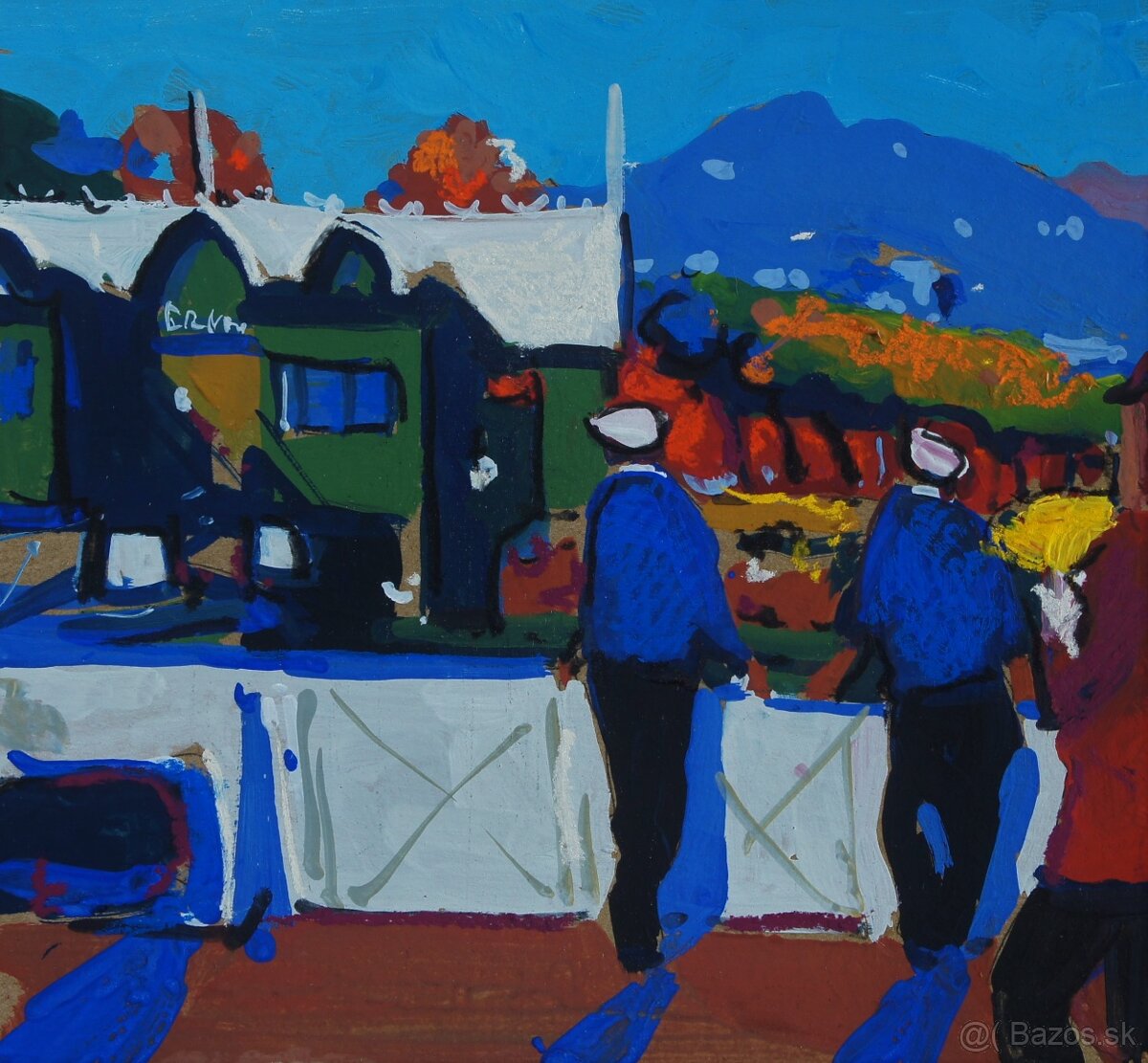 Olejomaľby,kombinované techniky - Elena Petrova Kinovar II - 6