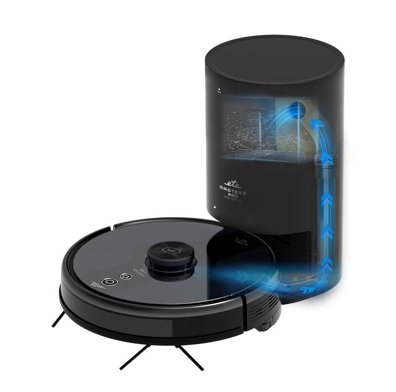 Robotický vysávač ETA Master 2 Pro s odsávacou jednotkou - 6