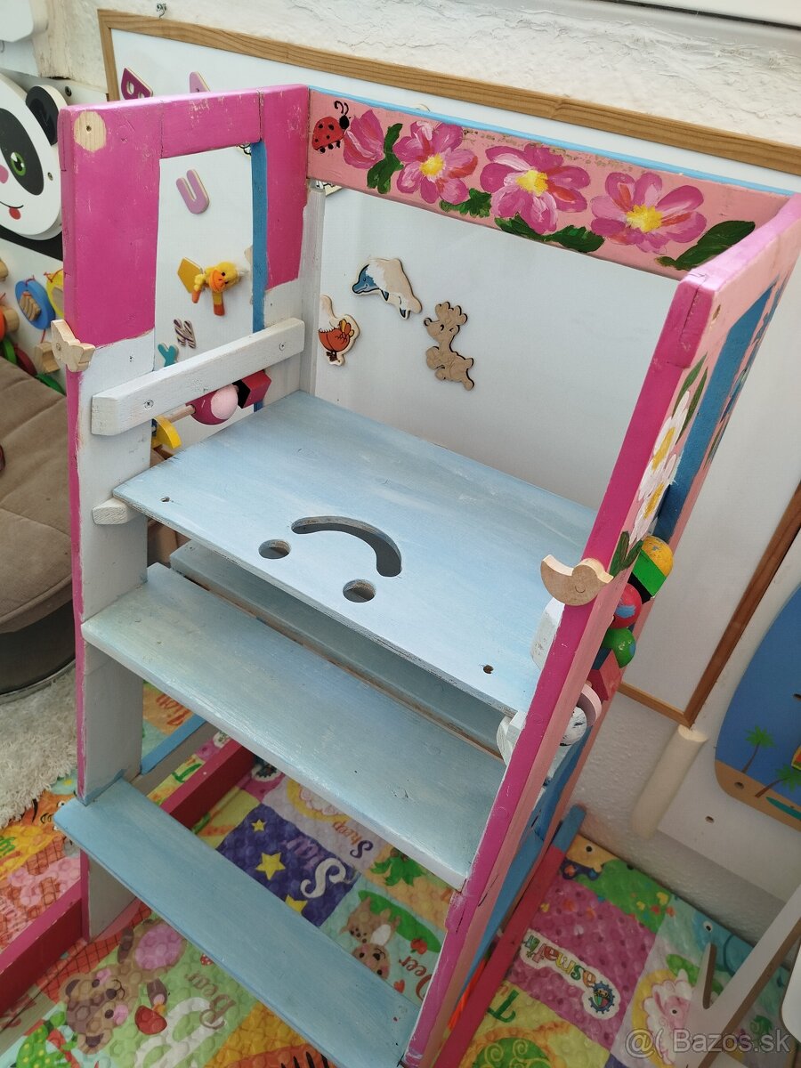 Detská stolička /veža retro - 6