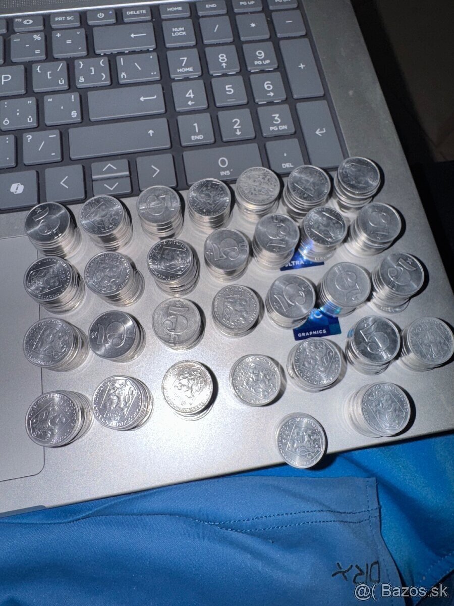 5 halierov Československo - 1979 v počte 297 ks - 6