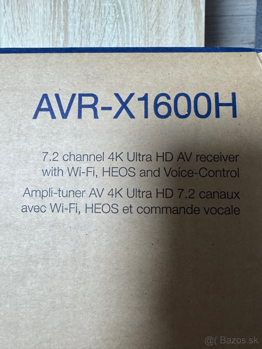 Denon avr-x1600H reciver 7.2 - 6