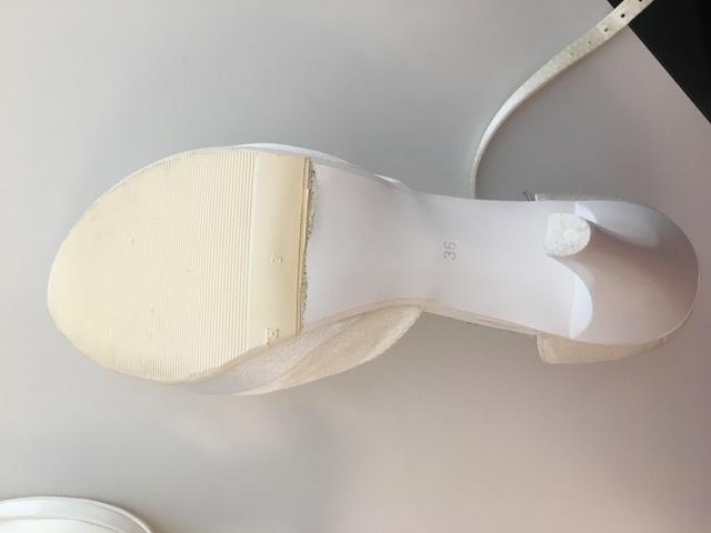 Svadobne sandalky v.36 - 6