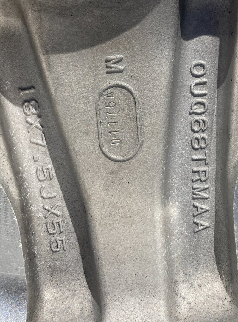 4x Elektrony R18" x 7,5" rozteč 5x112 ET55 - 6