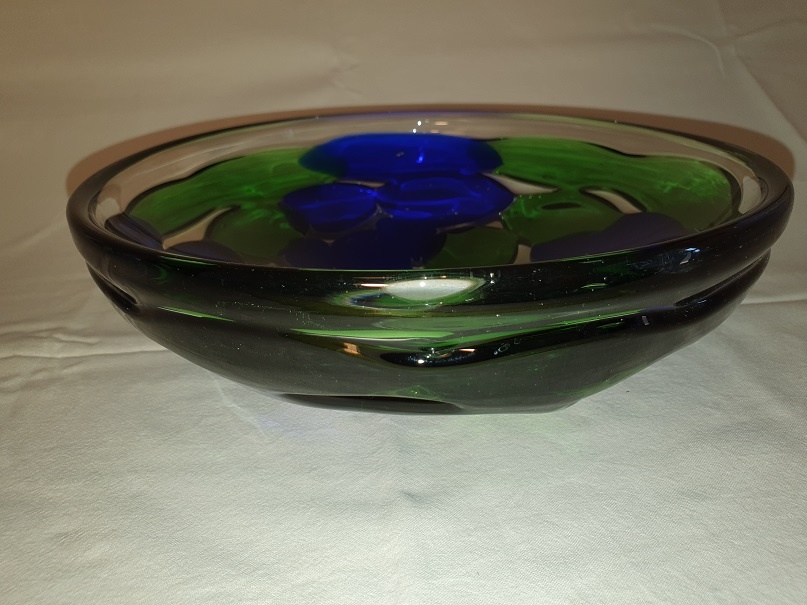 MISA SKLENENÁ DEKORAČNÁ - 6