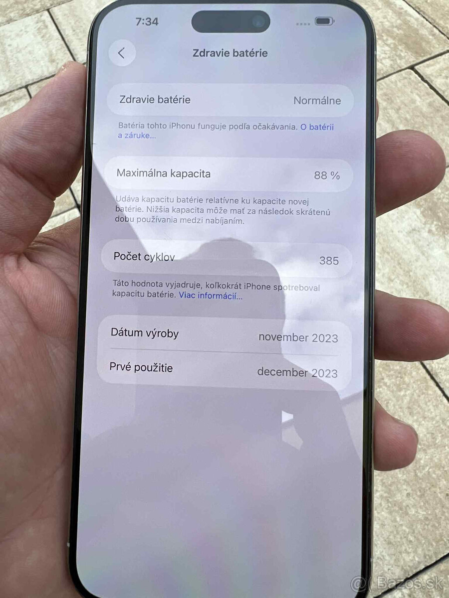 Apple Iphone 15 Pro Max 256GB ( prírodný titán ) - 6