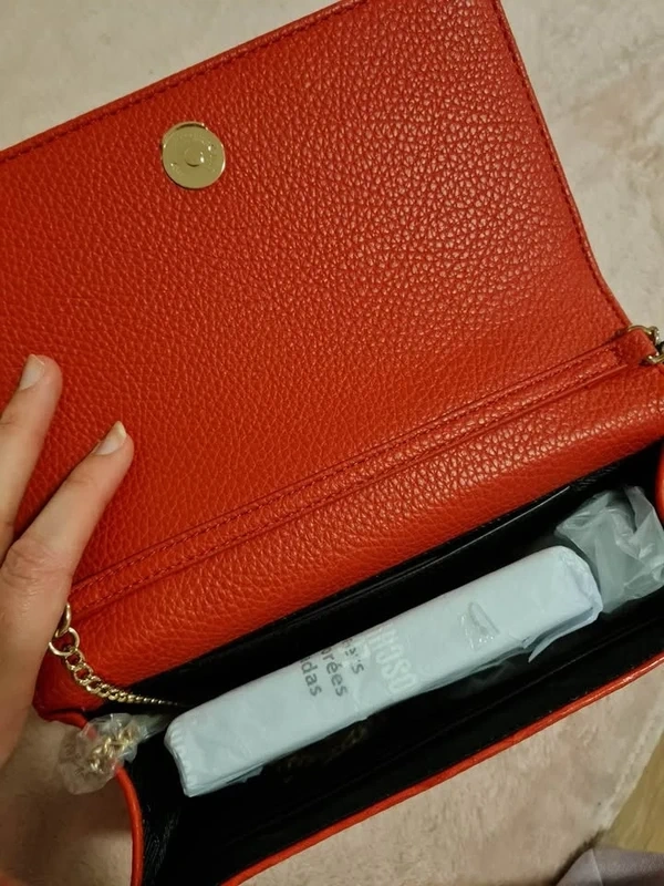 Červená kabelka Moschino - 6