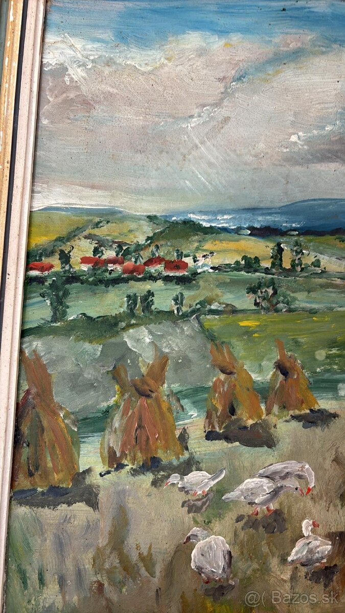 Obraz . Žatva . - 6