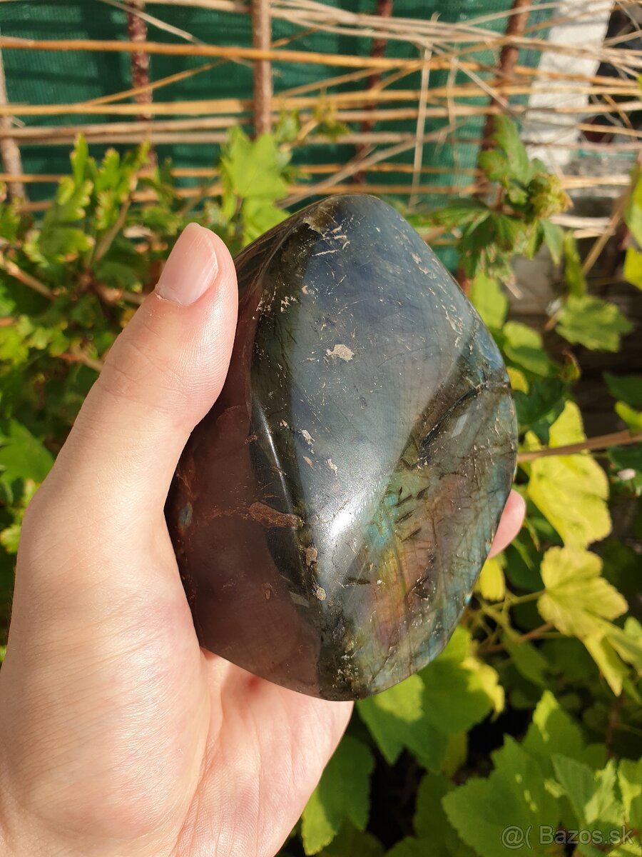 Labradorit - přes 0,9 kg Duhový (extrémně vzácný) - 6