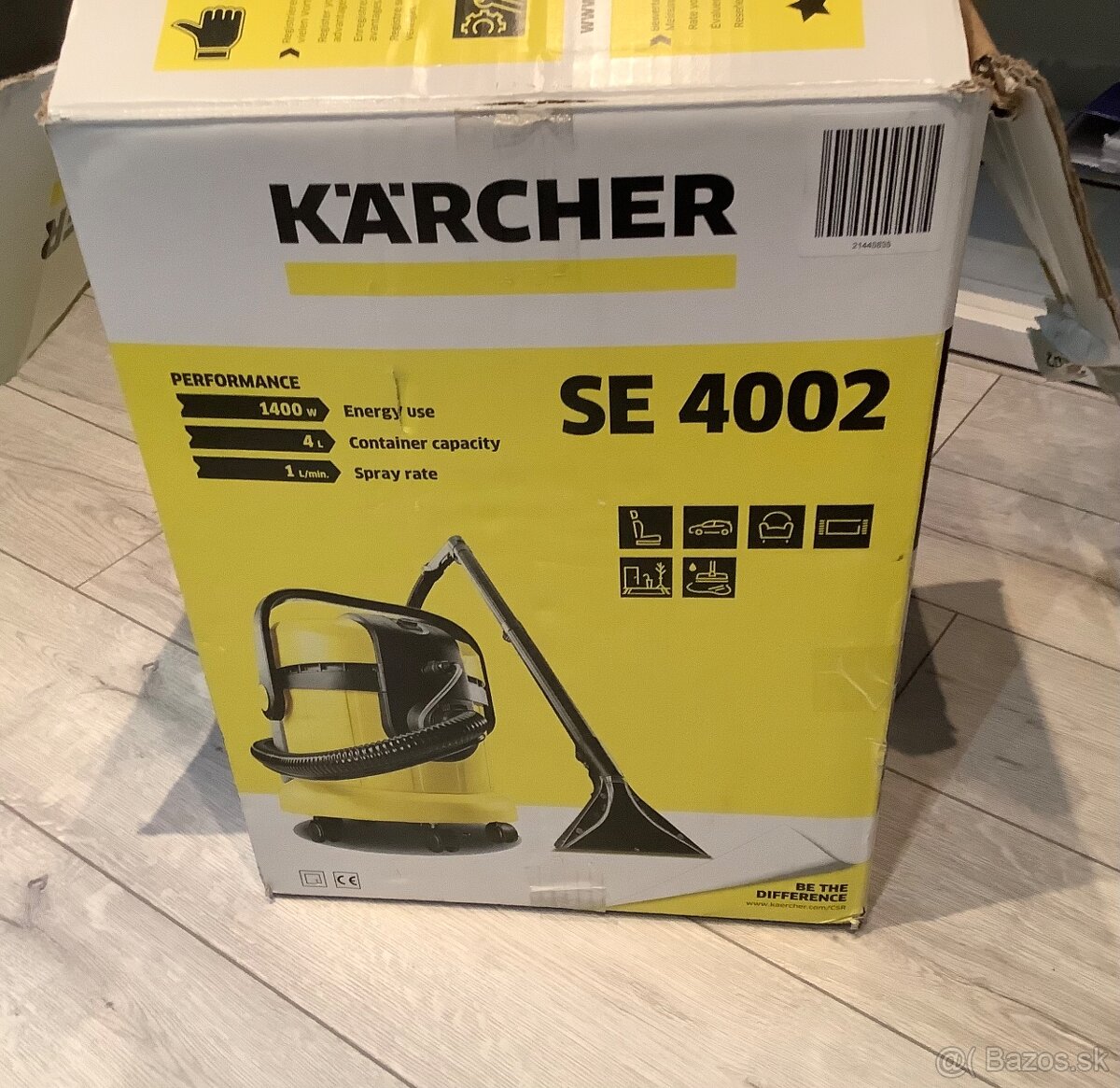 Tepovač vysávač Kärcher SE 4002 - 6