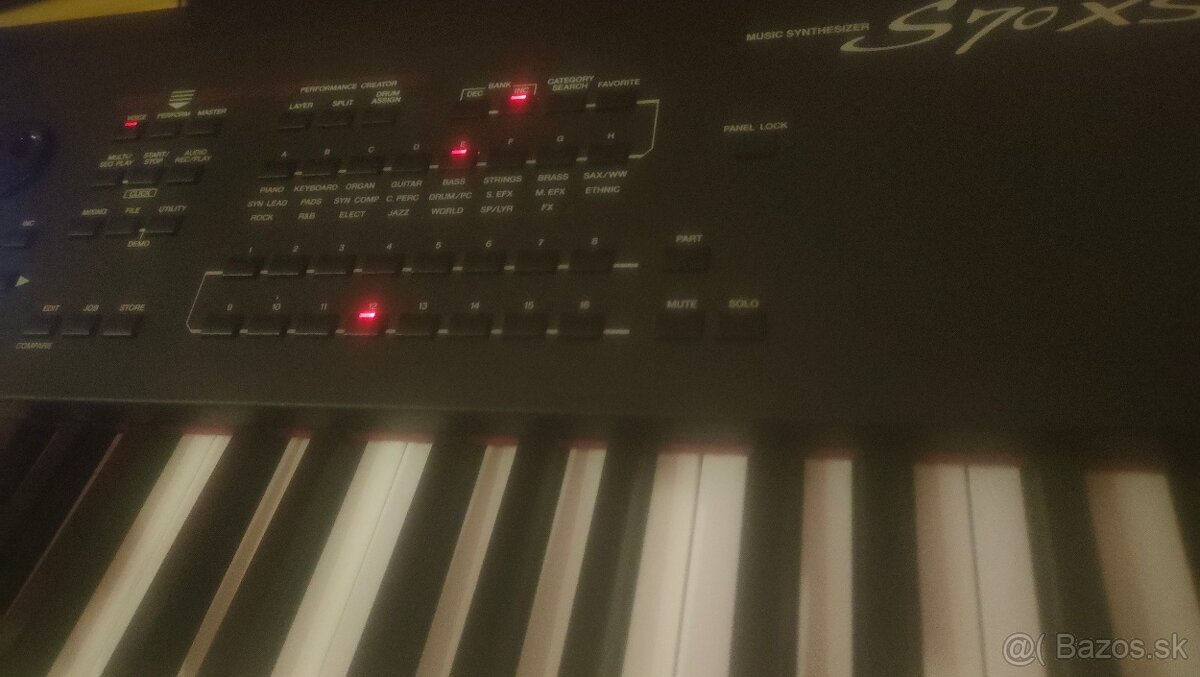 Yamaha s70xs + kufor na kolieskach - 6