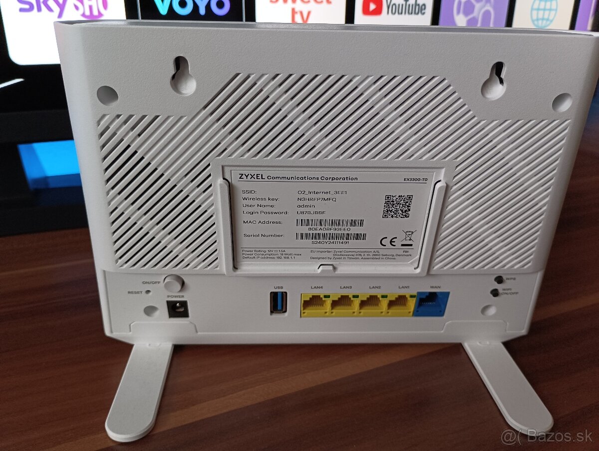 Wifi router Zyxel - 6