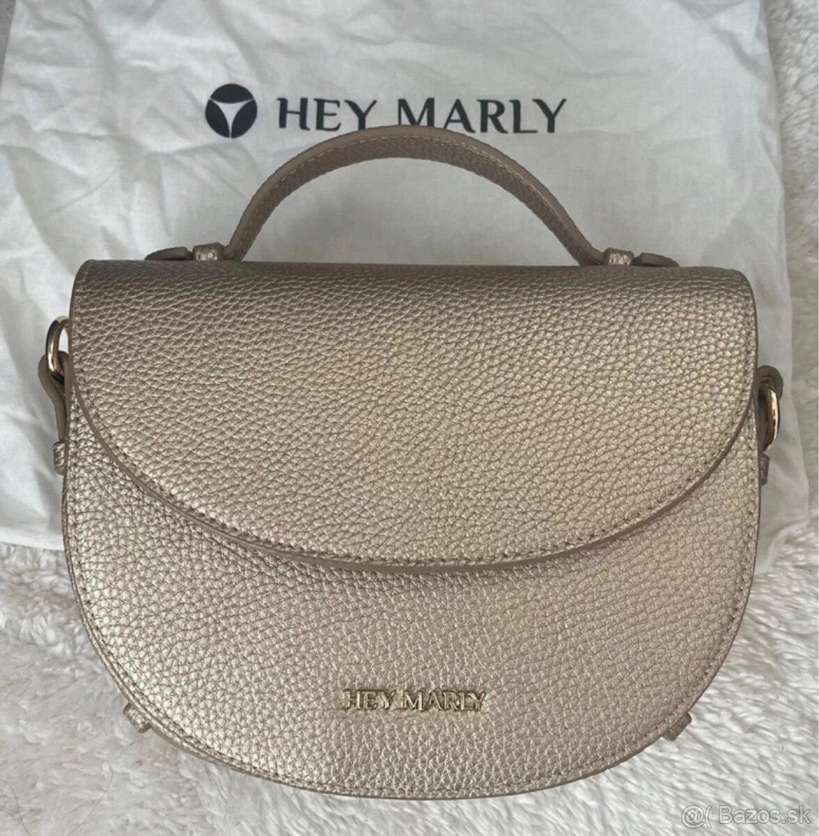 Kožená kabelka 22/14x16x6cm - 6