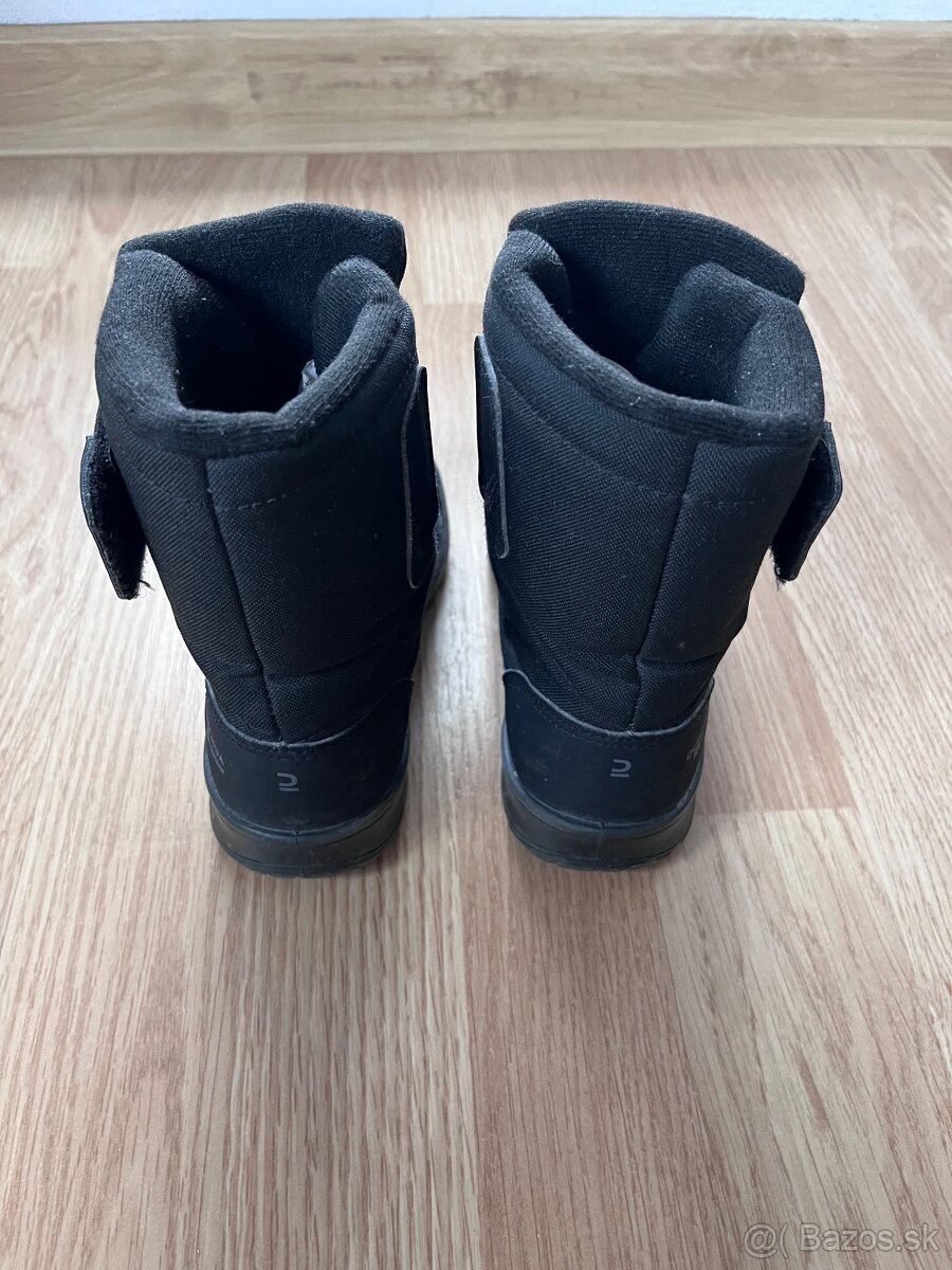 Quechua 27, čierne zimné snehule - 6