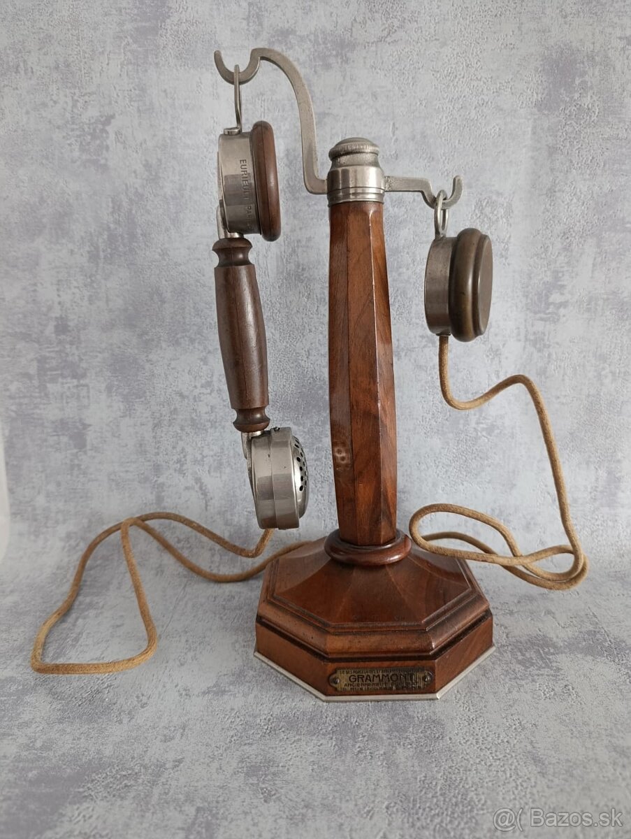 Nádherný originální francouzský telefon GRAMMONT - 6