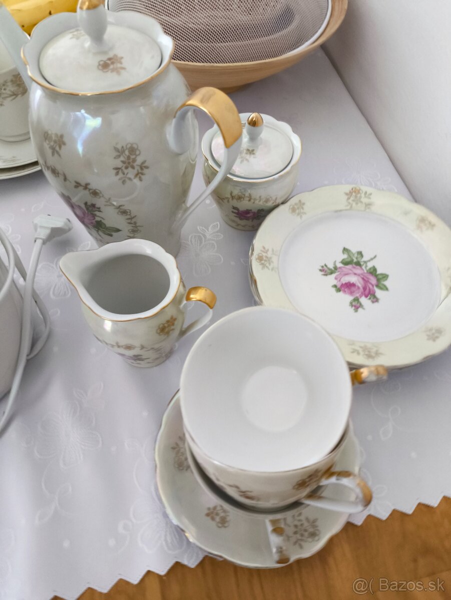 Čajová súprava • KAHLA • GDR - 6