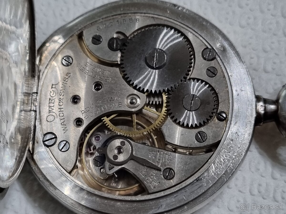 Vreckové hodinky,Omega. - 6
