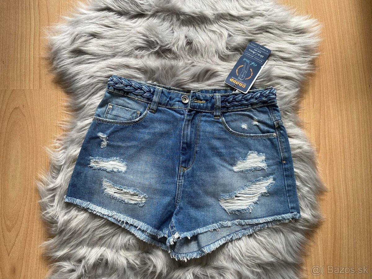 2x riflové kraťasy s visačkou - 6