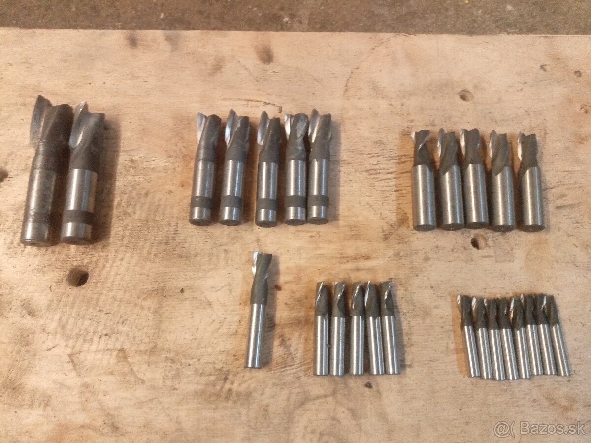 Frézy, frézovacie hlavy, frézovacie tŕne, redukcia ISO - 6