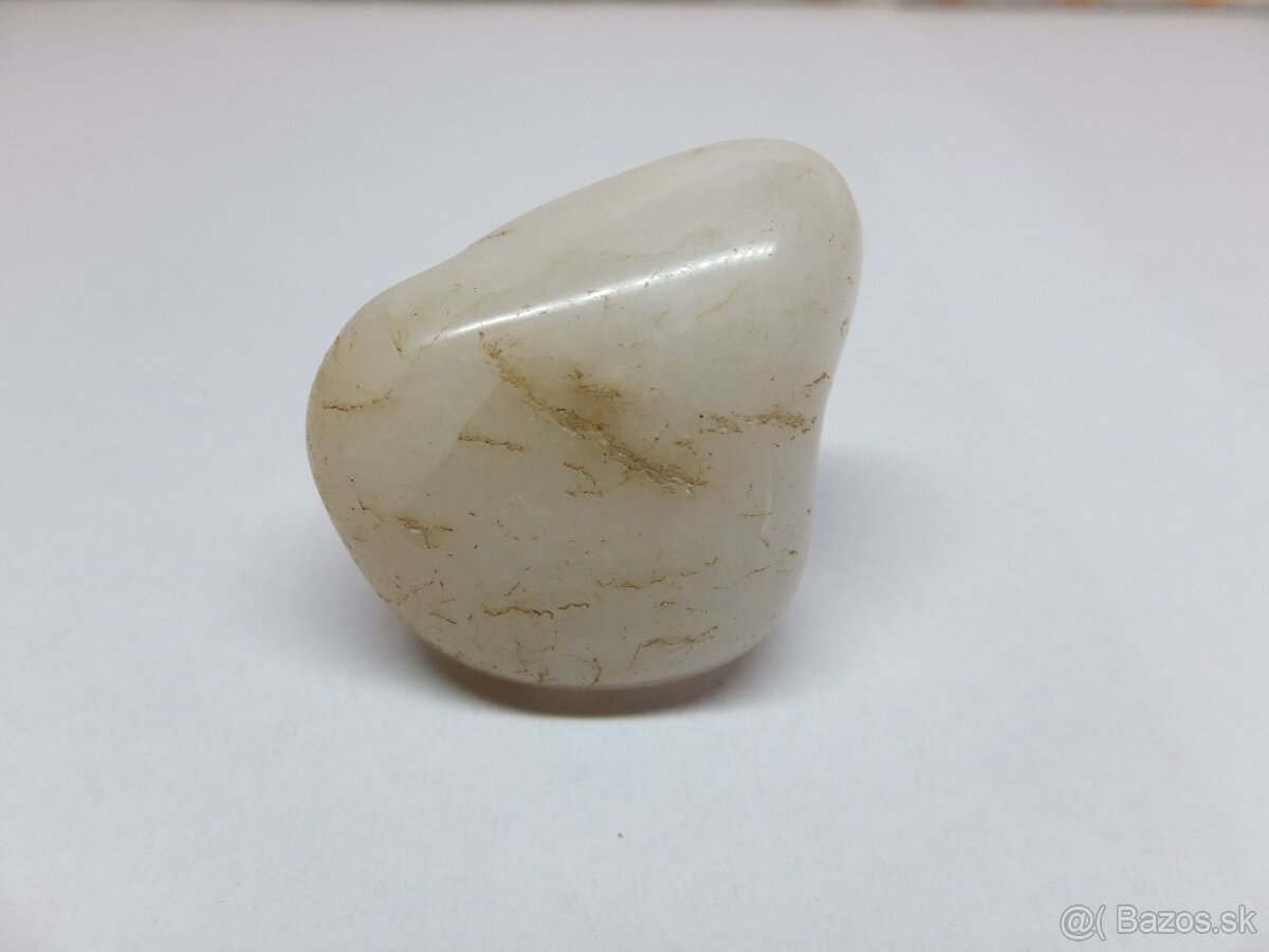 Stará vzácná miniatura, kovový kozoroh na leštěném kameni. - 6