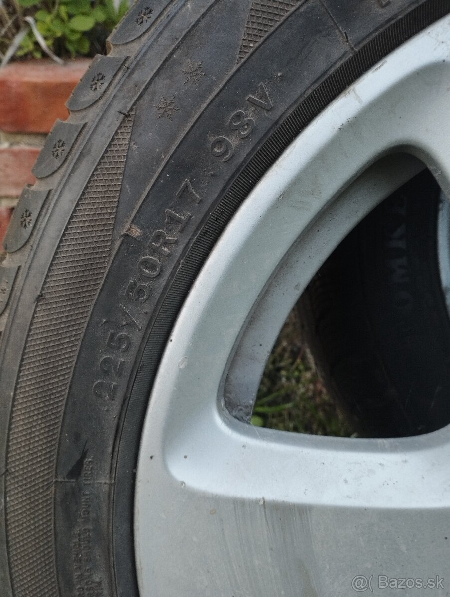 Zimné pneumatiky 225/50R17 s diskami - 6