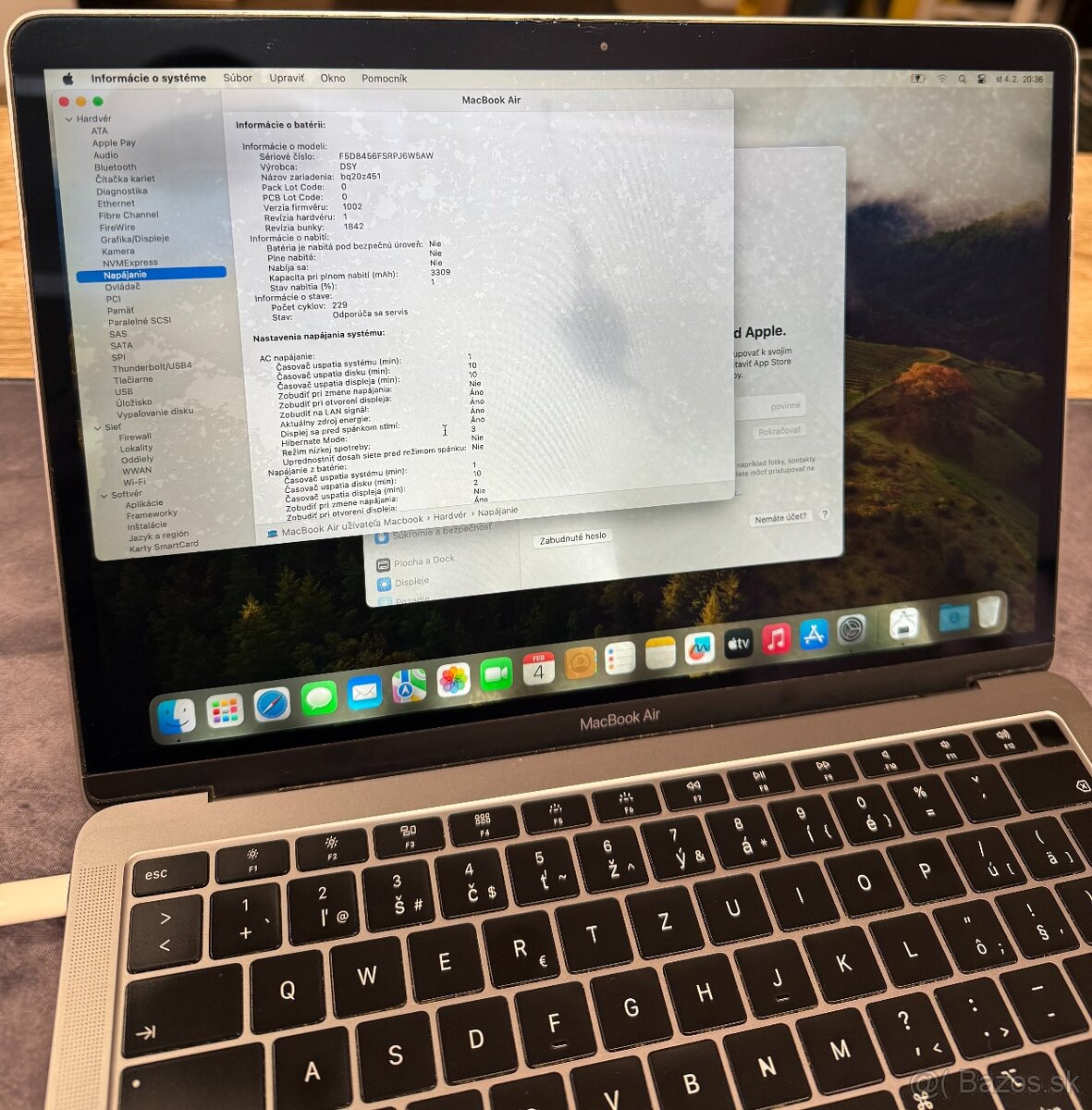 Apple Macbook Air 13,3" 2019 i5/8GB/128GB - 6