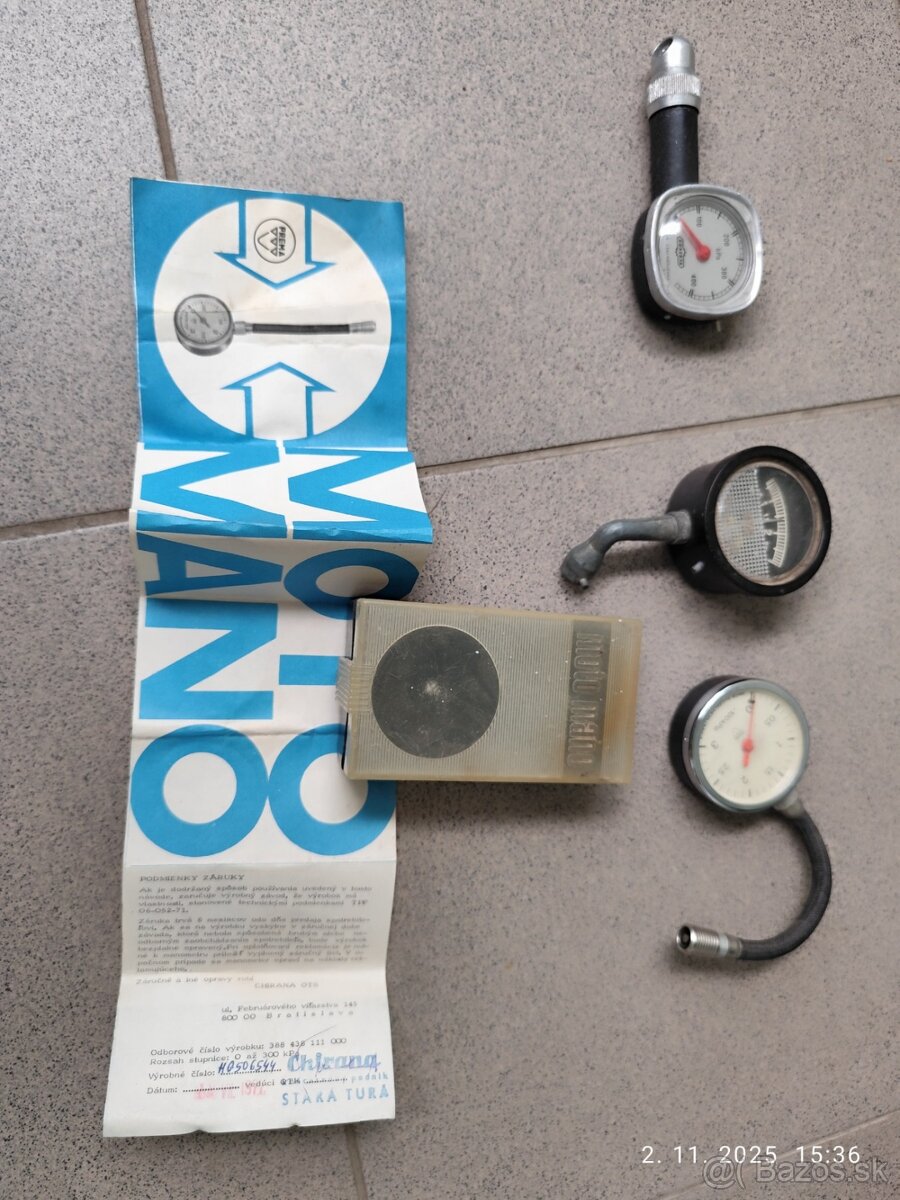 Predám tieto retro pneumerače - 6