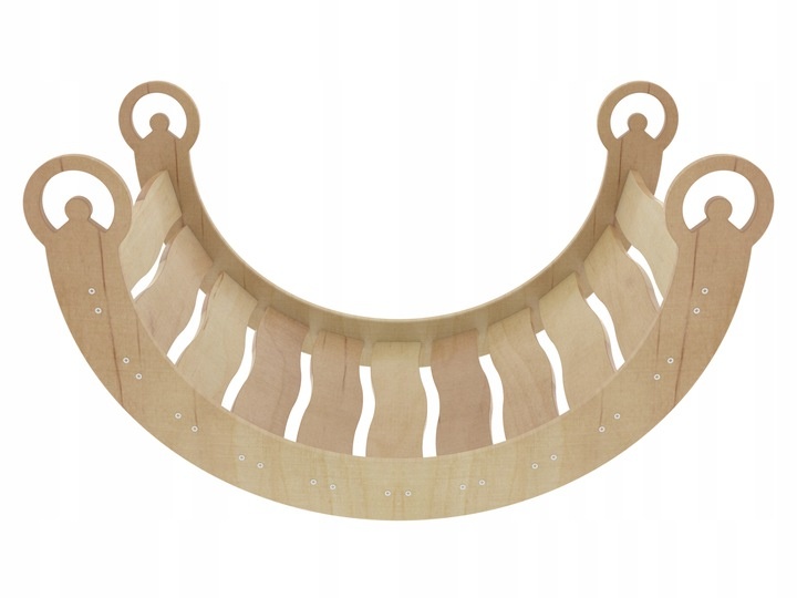 Montessori hojdačka s pultíkom na hranie - 6