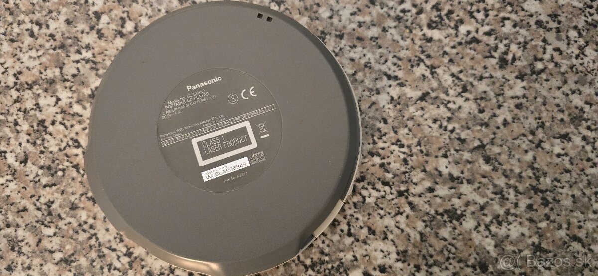 discman CD MP3 prehrávač Panasonic SL-SX480 - 6