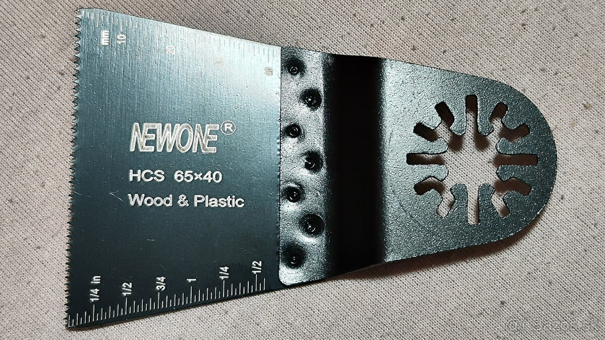 Sada 9ks nástavcov pre oscilačnú brúsku - 6