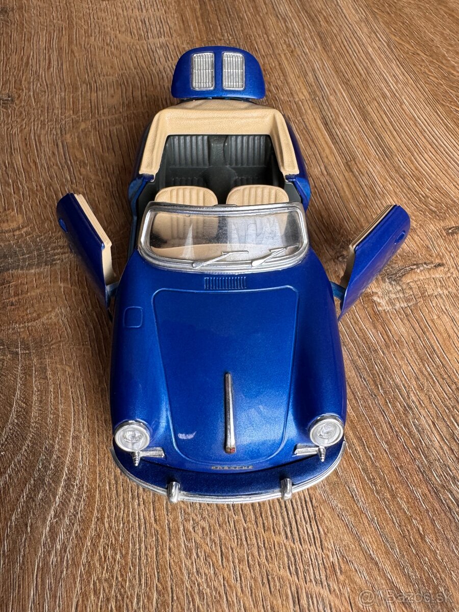 Sběratelský kovový model Porsche 356 B (1961). - 6