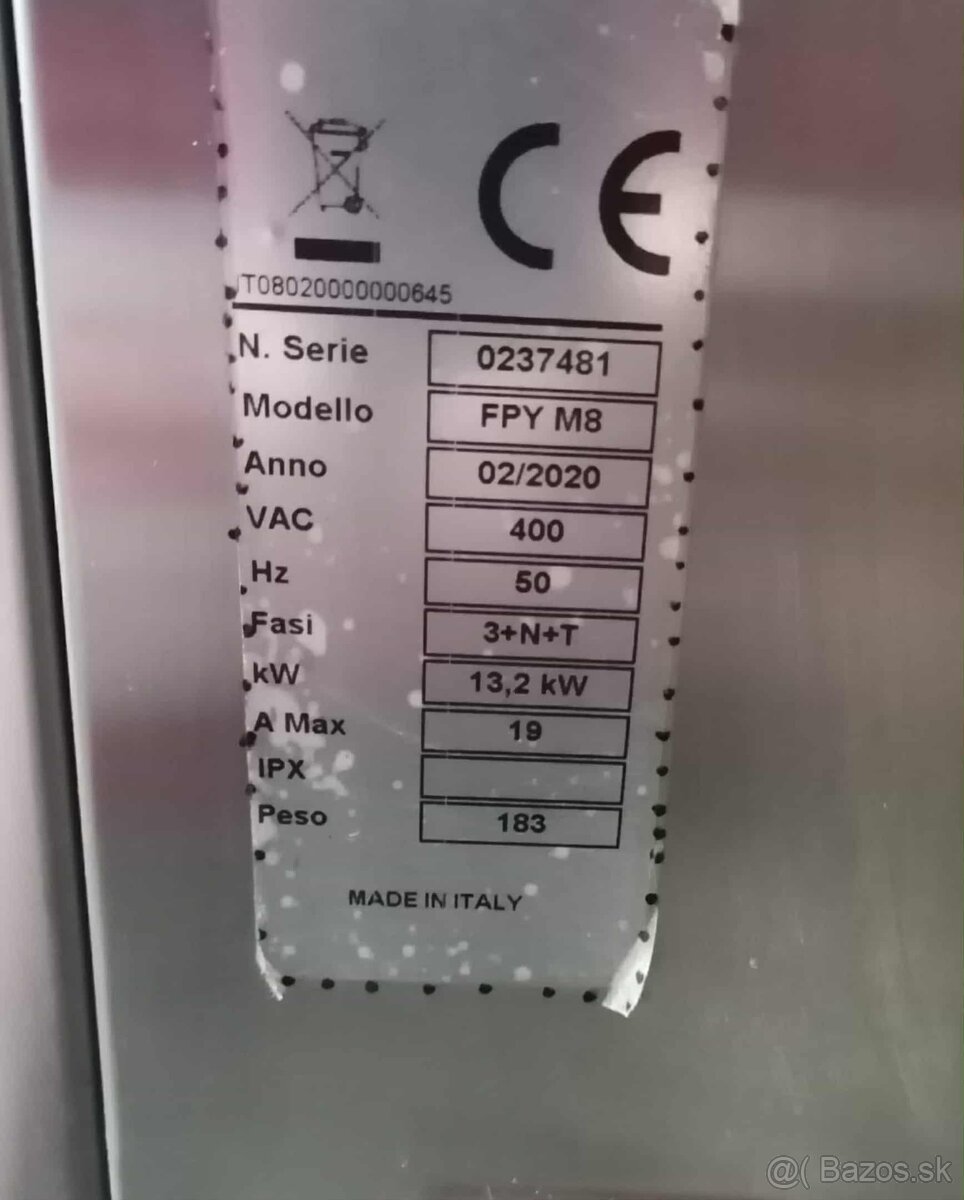 PREDAM VEĽKÚ PIZZA PEC ZNAČKY PIZZAGROUP 2020 S PODSTAVCOM - 6