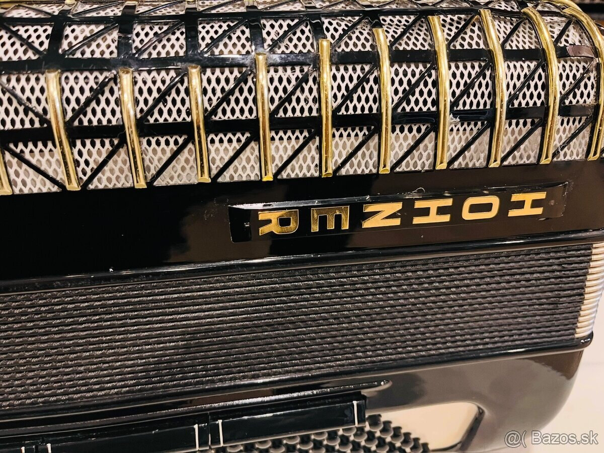 Predám akordeón Hohner Atlantic De Luxe. 120 Basový - Made i - 6