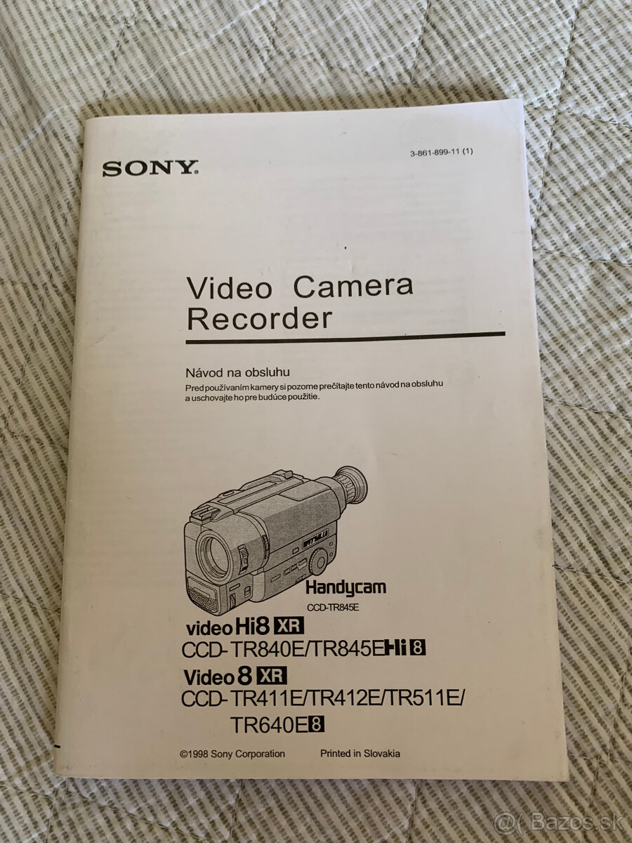 video kamera Sonny - 6