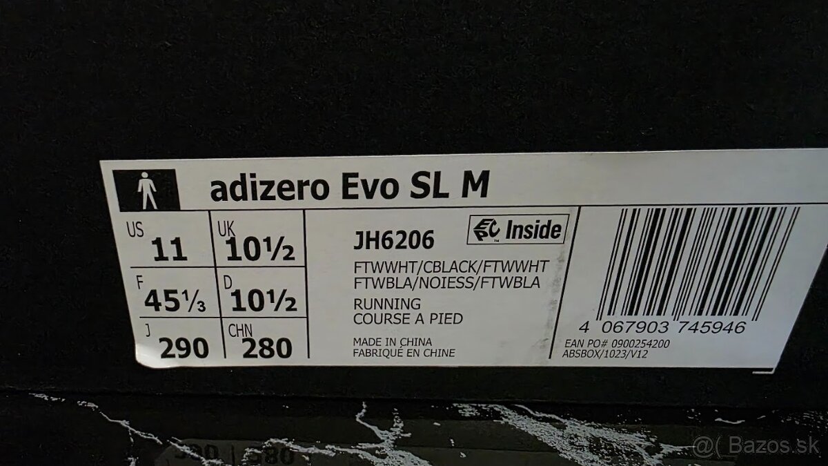 Predám ADIDAS EVO SL M 45 - 6