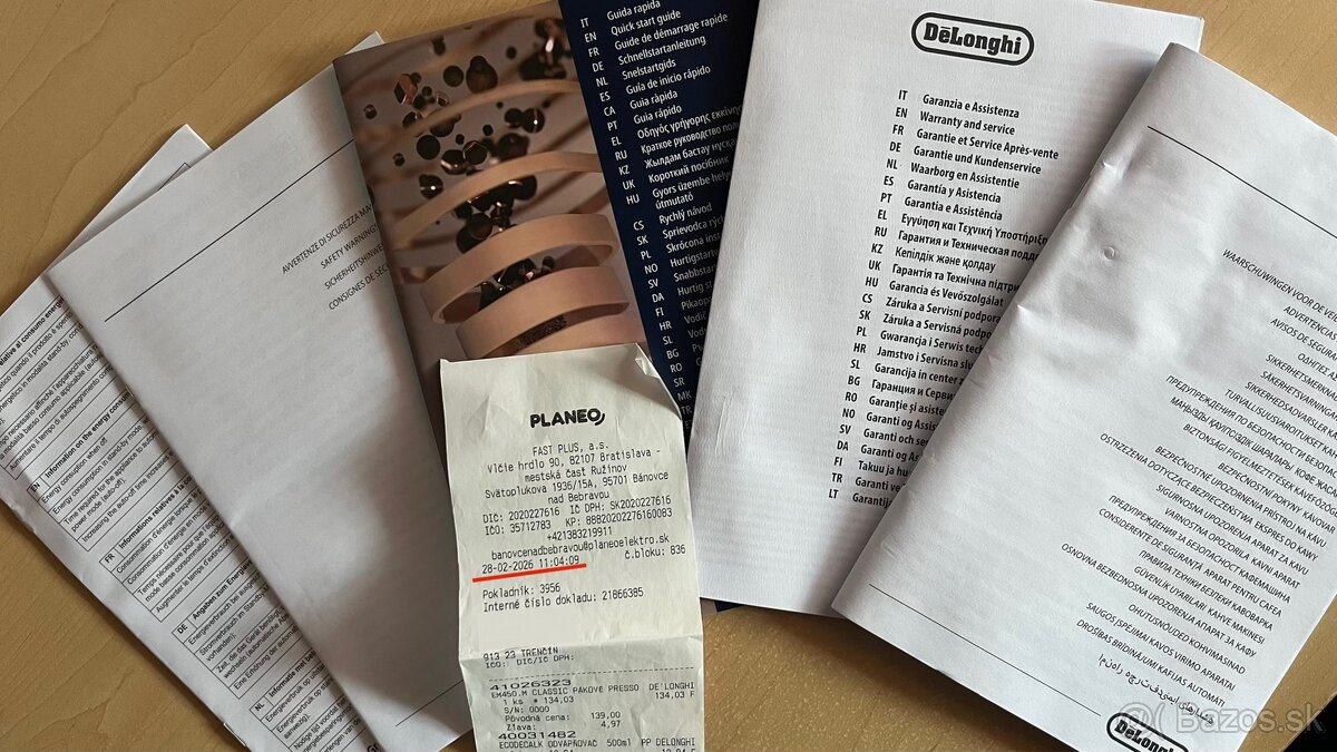 Pákový kávovar DēLonghi EM450.M - 6