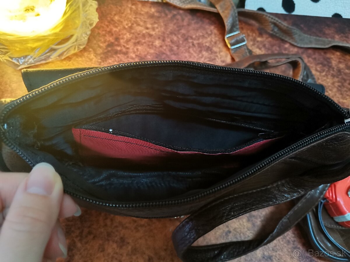 Pravá koža, kabelka. Harryho Pottera Znak - 6