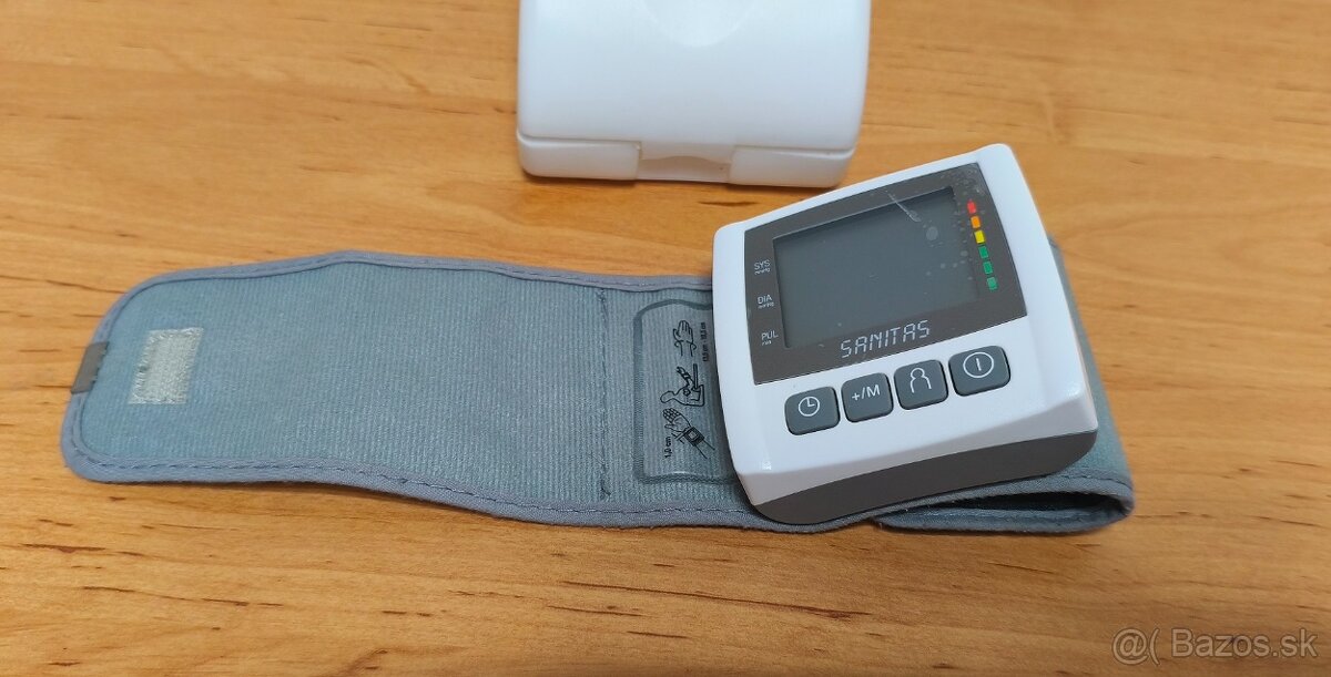Tlakomer Sanitas SBC 25, tlakomer na zápästie s pamäťou - 6