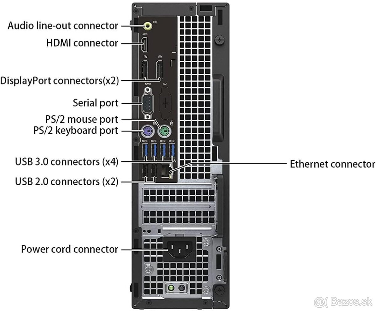 DELL OptiPlex 7040 SFF, i7-6700, 16GB RAM, 512GB SSD, RW,W11 - 6