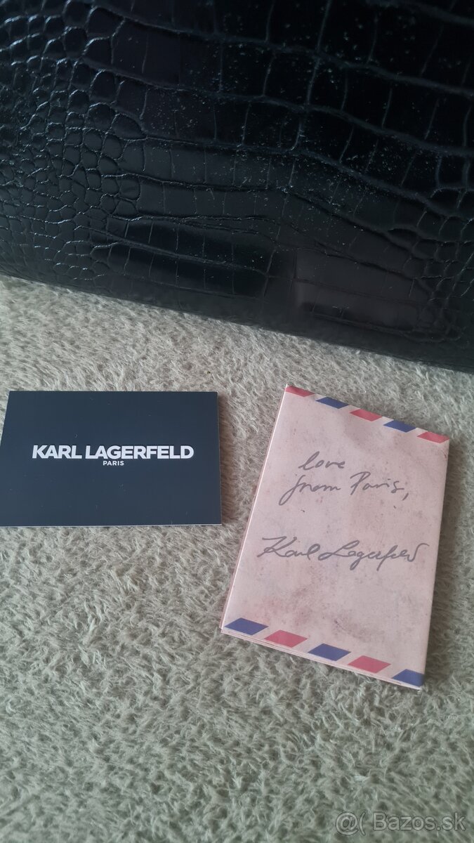 Kožená kabelka Karl Lagerfeld - 6