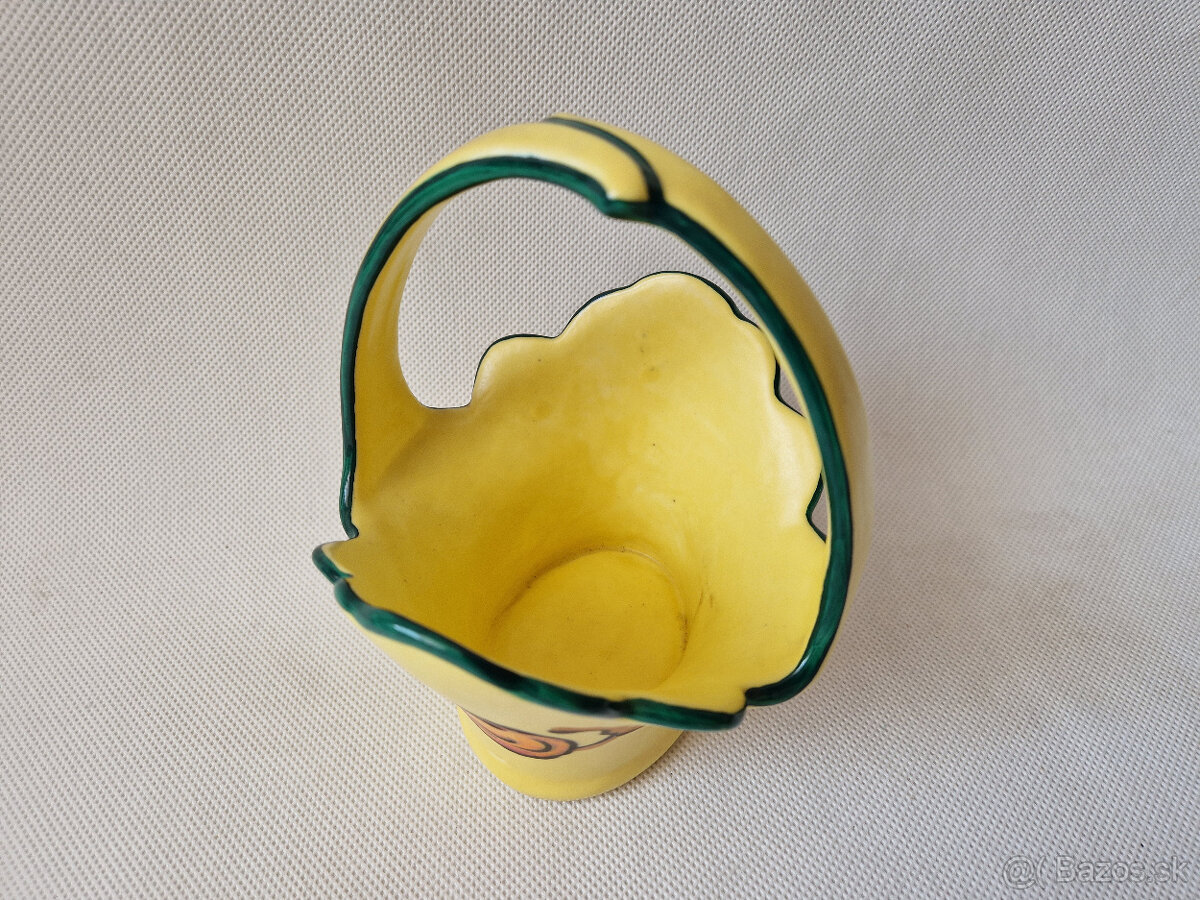 Starožitný keramický košíček Art Deco Ditmar Urbach - 6