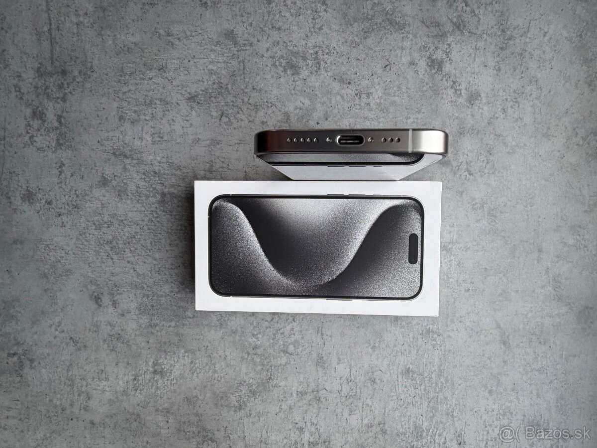 Iphone 15 pro 128gb biely - 6