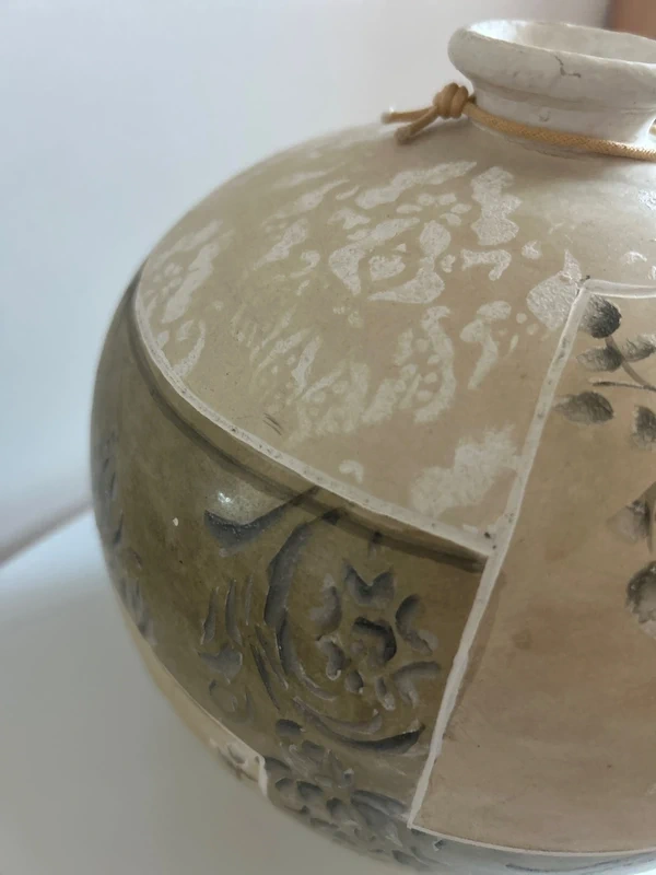 Guľatá keramická váza - Filipíny - 6