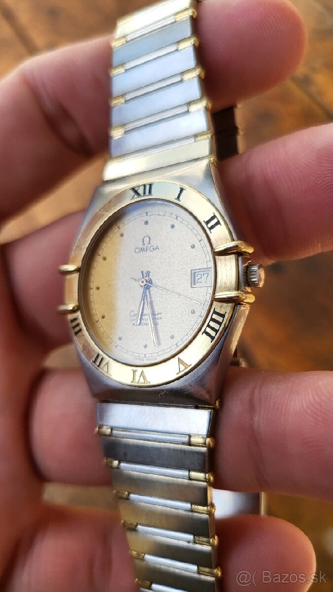 OMEGA AUTOMATIC ZLATO/OCEL - 6