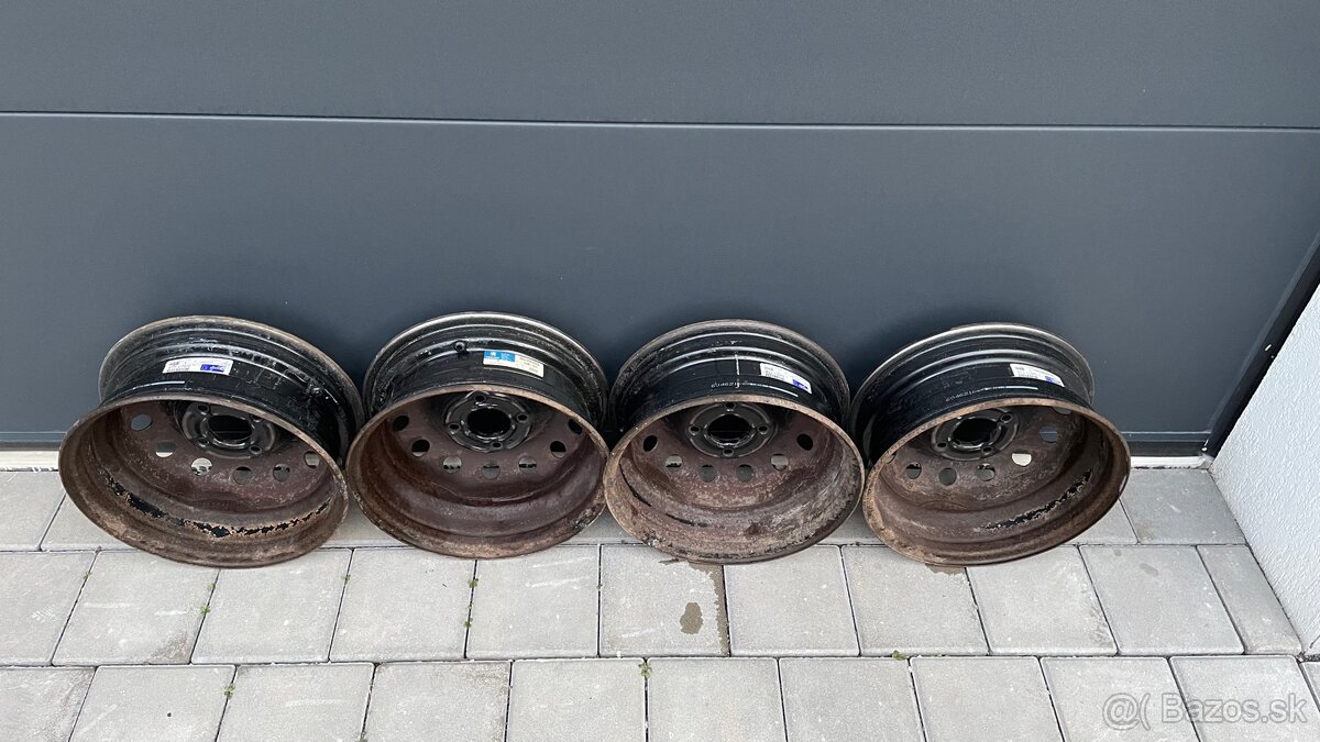 Plechove disky 4x108 R14 - 6