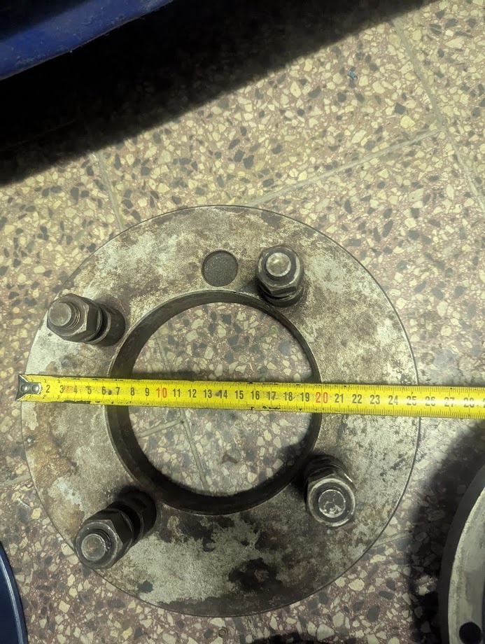 príruba na sústruh,príruba na SV18,nožová hlava,nožovka,SN50 - 6