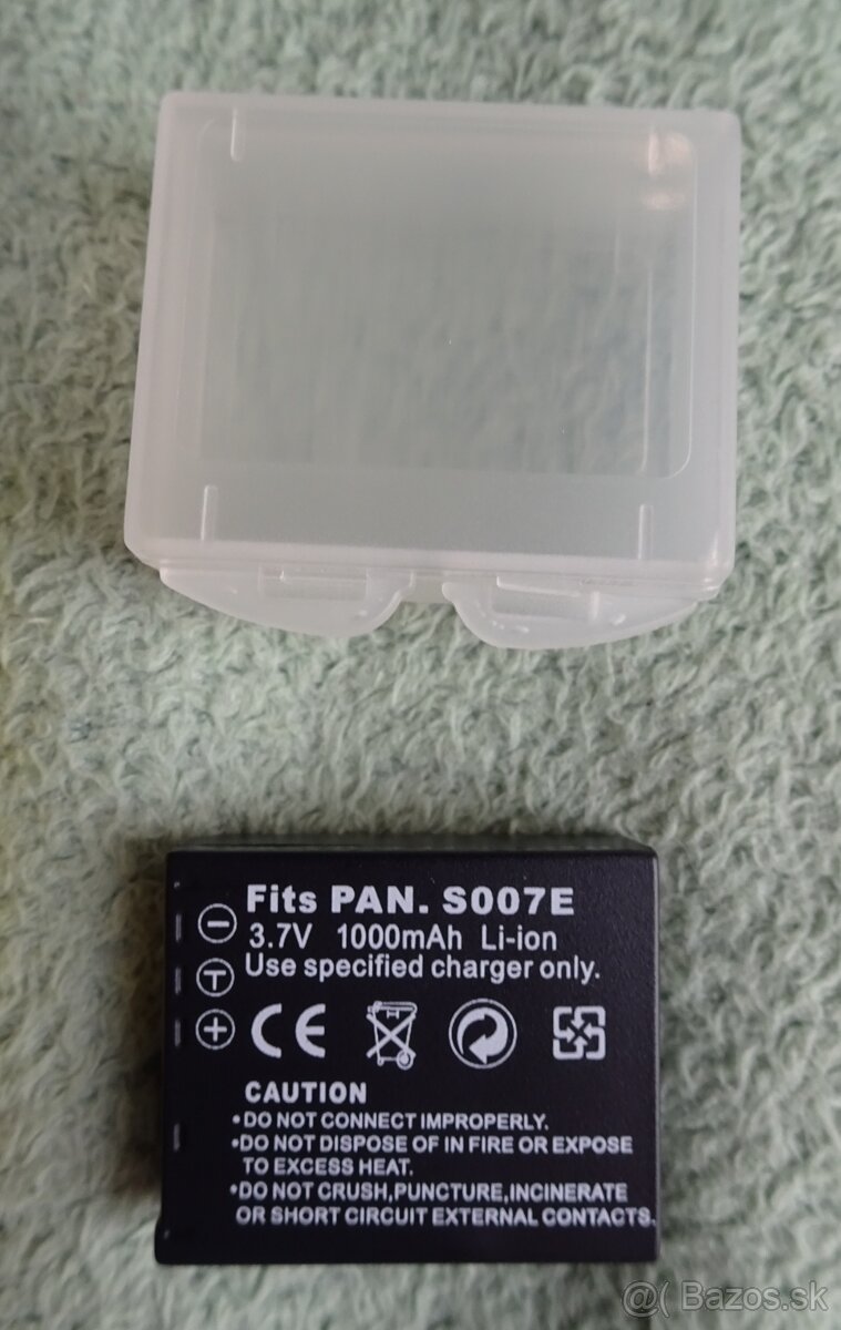 Predám úplne novú batériu na foto Panasonic DMC TZ-3 - 6