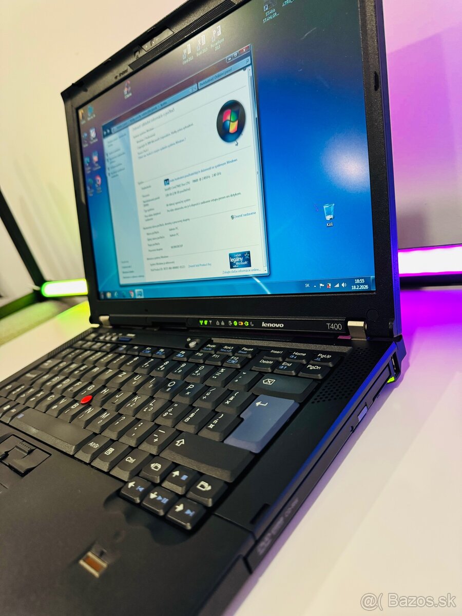LENOVO ThinkPad T400, Windows 7 Pro - 6